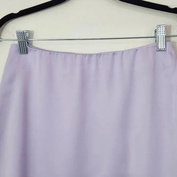 WeWoreWhat Purple Asymmetrical Pencil Mini Skirt - Picture 3 of 8